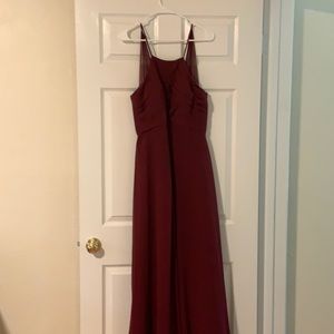 Azazie ginger Cabernet bridesmaids, size A6